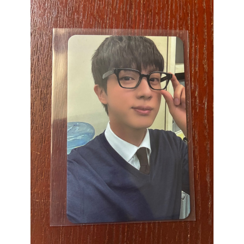BTS Jin official Happy album photocard